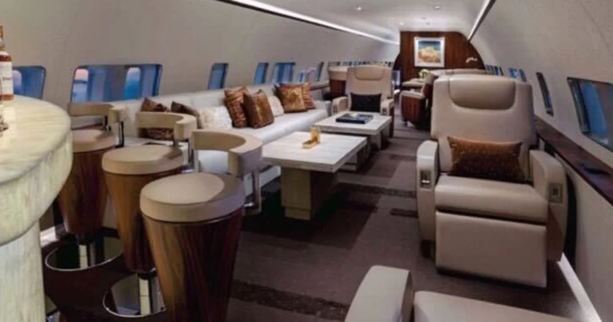 Inside a luxury jet DHS wants to buy for deportations