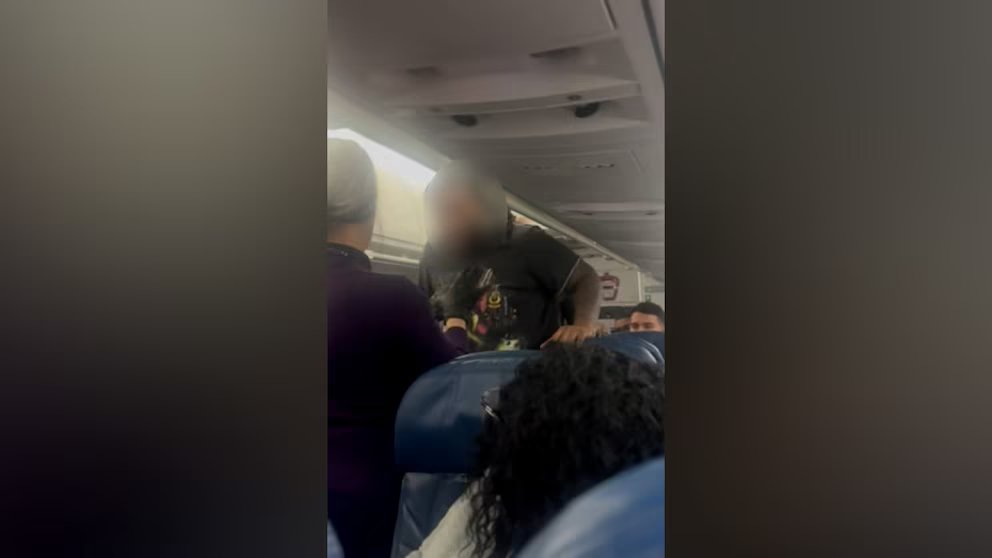 WATCH:  Unruly passenger detained after incident on Delta flight, police say