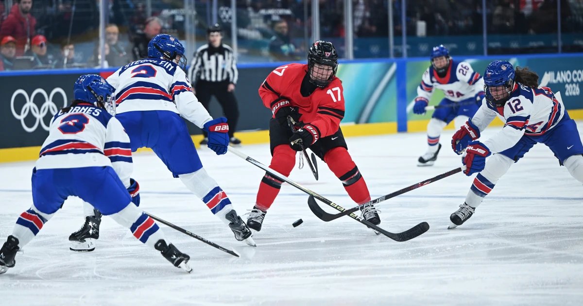 Olympic gold in women’s hockey comes down to the U.S. and Canada. Again.