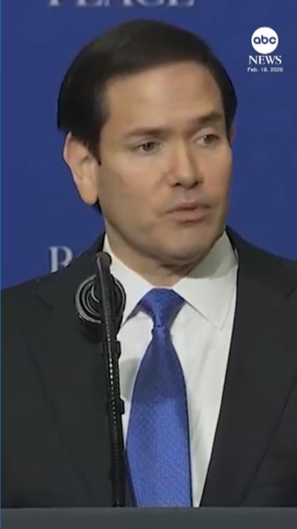 WATCH: Sec. Rubio delivers remarks at President Trump's Board of Peace