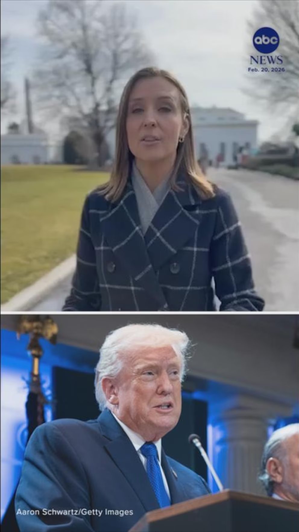 Video Trump condemns SCOTUS justices, announces new global tariffs after major ruling