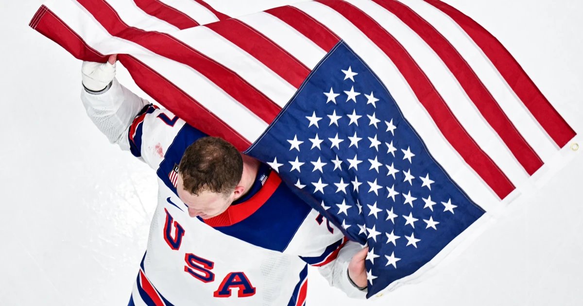 Trump ignites culture war around U.S. hockey gold medal winners
