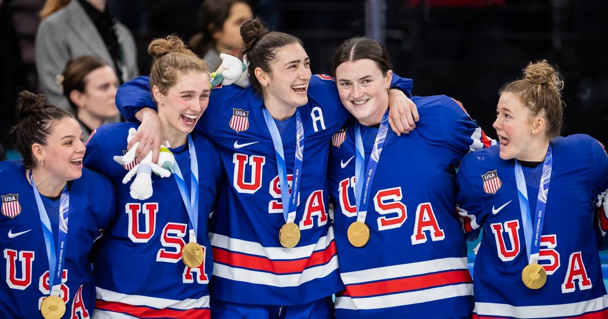 Team USA women’s hockey players respond to Trump’s joke