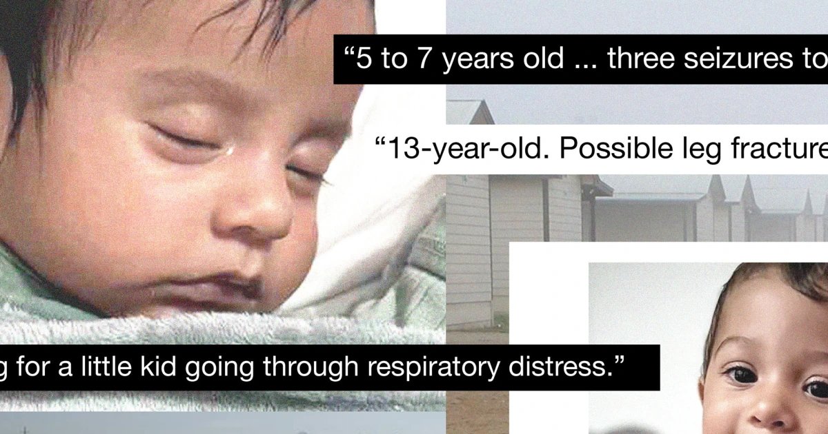 911 calls capture kids burning with fever, struggling to breathe at ICE detention center
