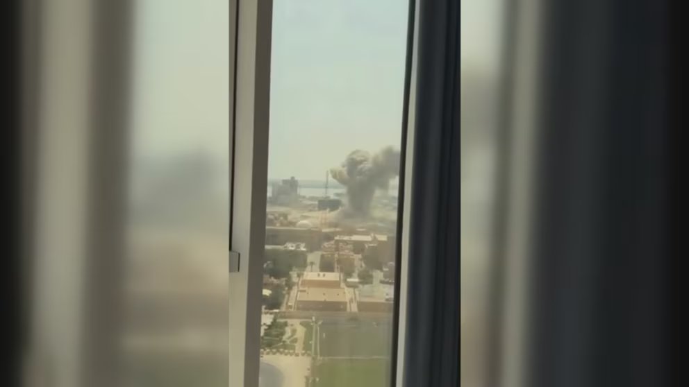 WATCH:  Missiles land in Dubai