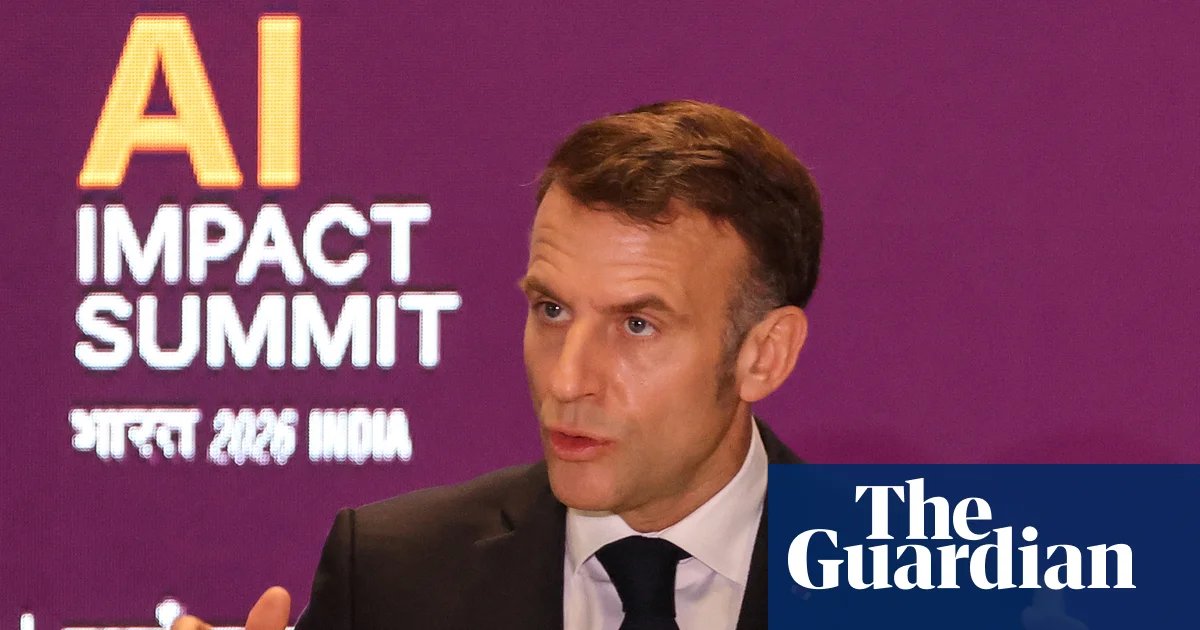 Macron defends EU AI rules and vows crackdown on child ‘digital abuse’ | AI (artificial intelligence)