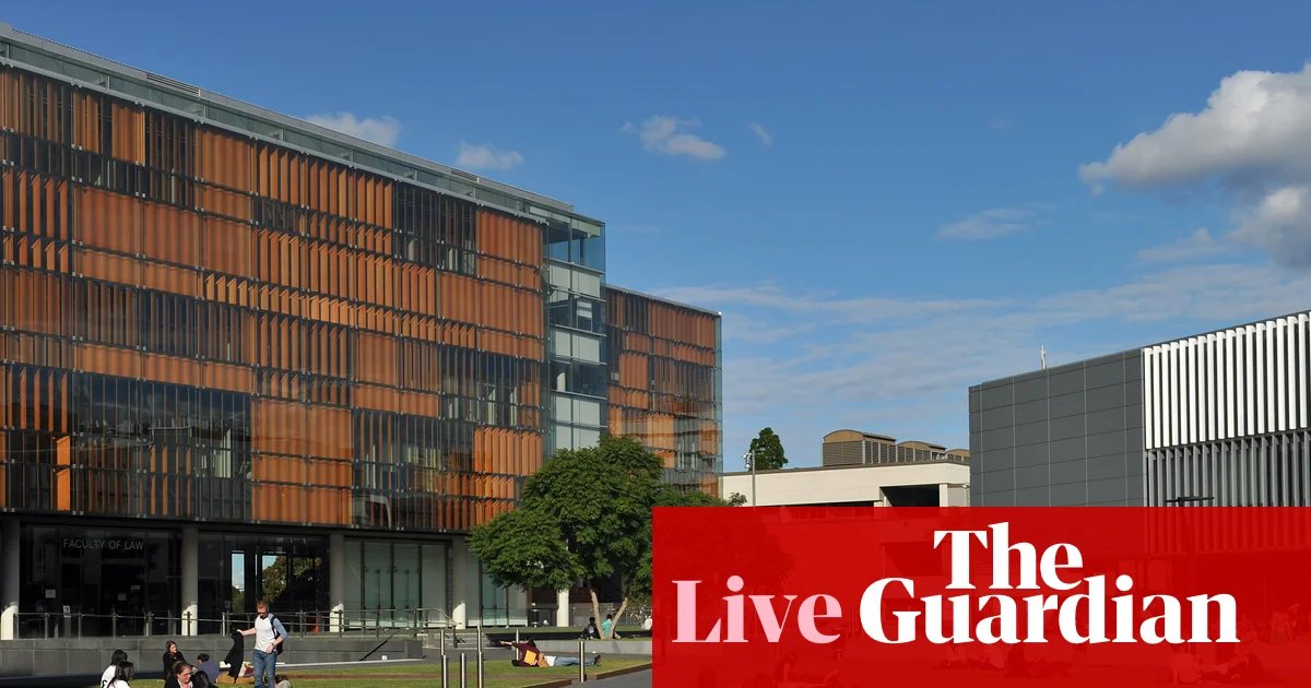 Australia news live: racism ‘systemic’ at universities; Angus Taylor disowns leaked migration policy | Australia news
