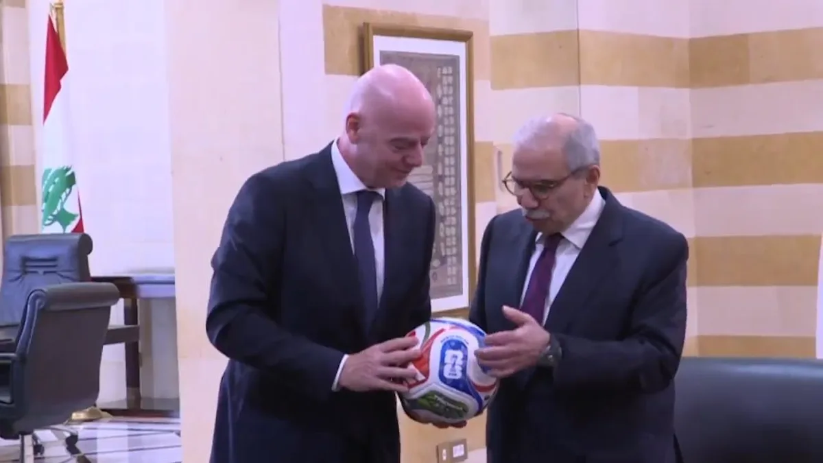 FIFA President Gianni Infantino gets Lebanese passport after being granted citizenship