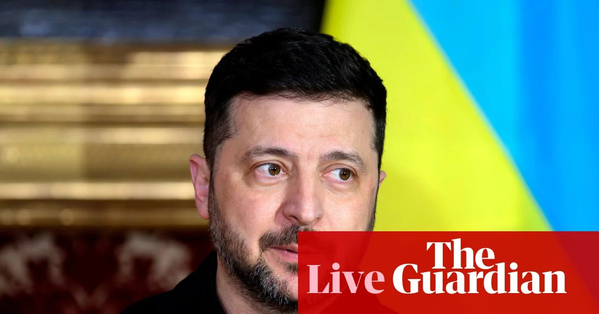 Zelenskyy says Trump exerting undue pressure on Kyiv as Ukraine-Russia peace talks enter second day – Europe live | World news