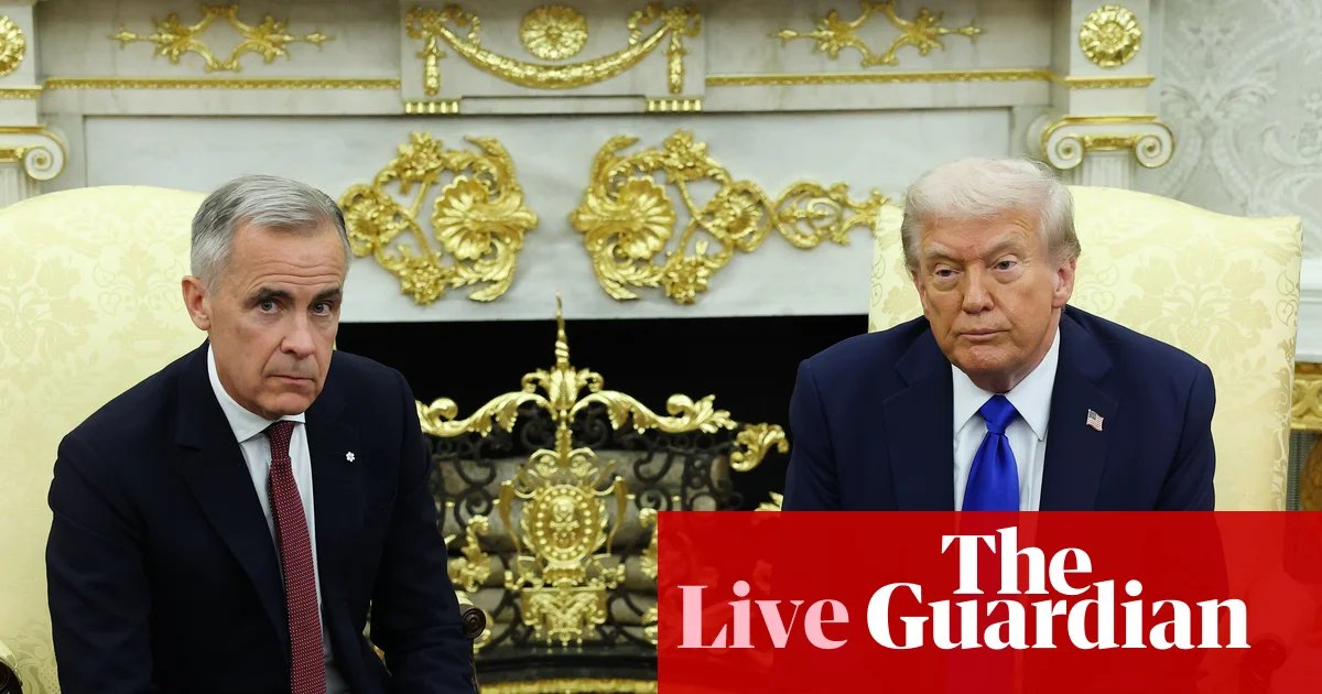 Six Republicans join Democrats in vote to block Donald Trump’s Canada tariffs – US politics live | US news
