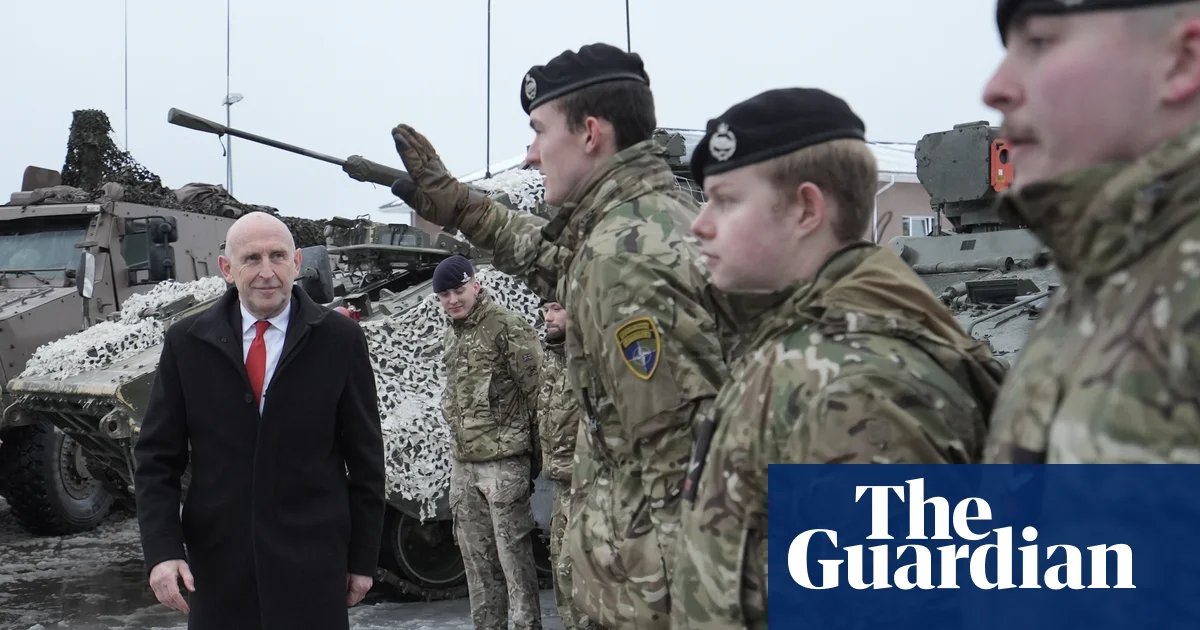 Top British and German military chiefs press ‘moral’ case for rearmament | Defence policy