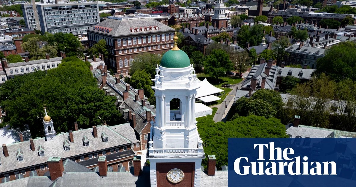 Trump says he is seeking $1bn in damages in Harvard dispute | Donald Trump