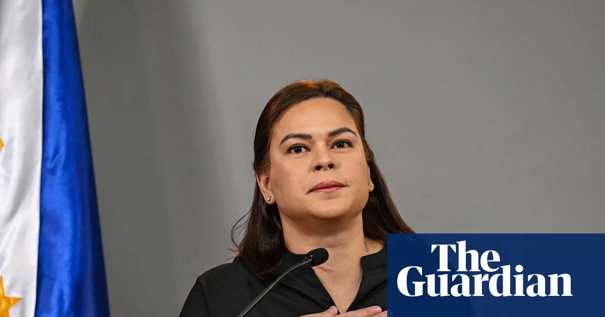 Philippine vice-president Sara Duterte announces 2028 presidential bid | Philippines