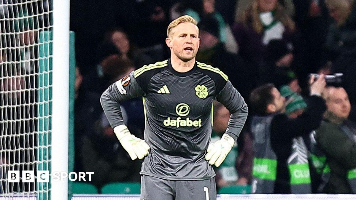 Kasper Schmeichel: Keeper in spotlight after night of gloom for Celtic