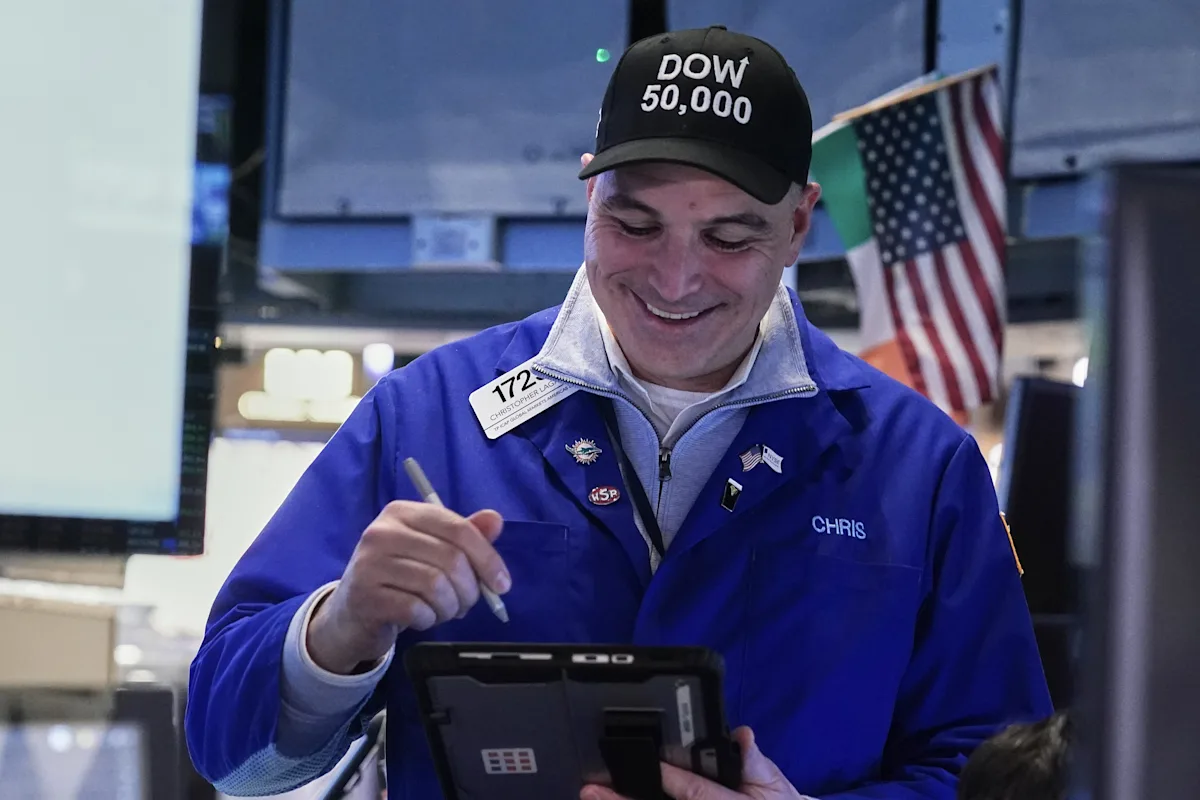 Dow, S&P 500, Nasdaq futures rise with Wall Street looking to continue Dow 50,000 rally