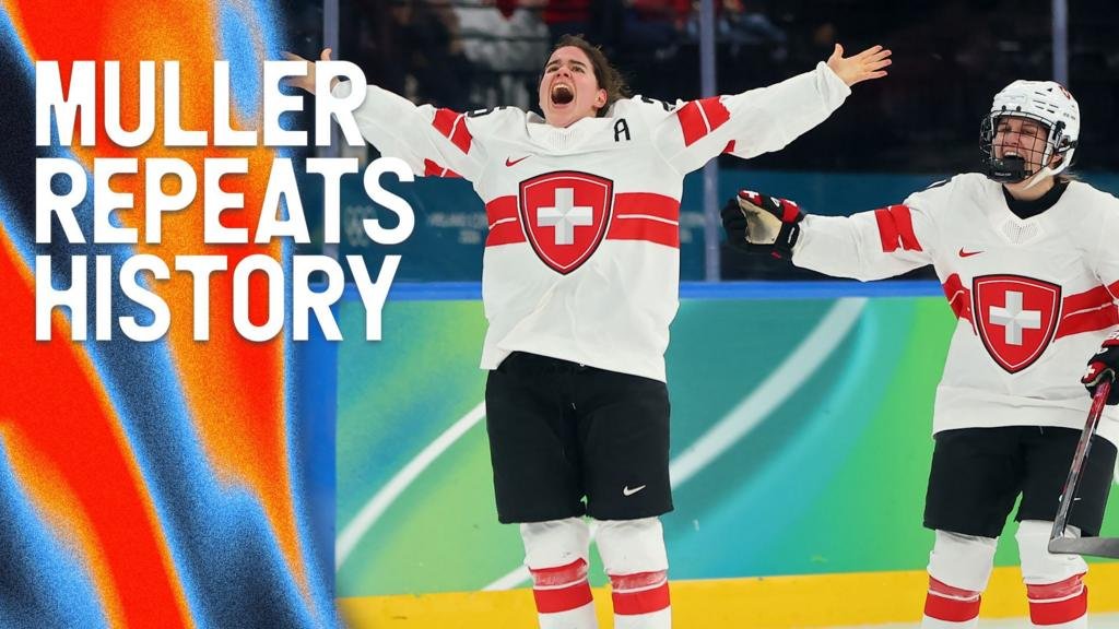 Winter Olympics 2026: Alina Muller scores in overtime as Switzerland beat Sweden to claim bronze medal
