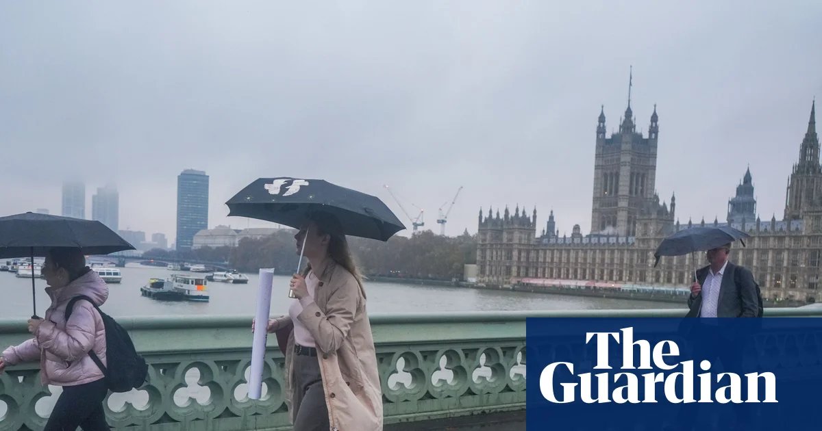 ‘No end in sight’ to Britain’s wet weather as dozens of flood warnings issued | UK weather