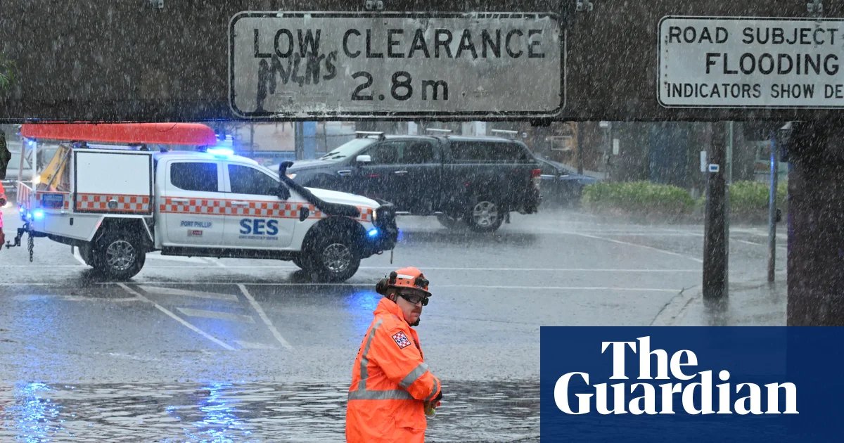 Last of the summer rain puts southern states on flood watch and Sydney on alert for bull sharks | Australia weather