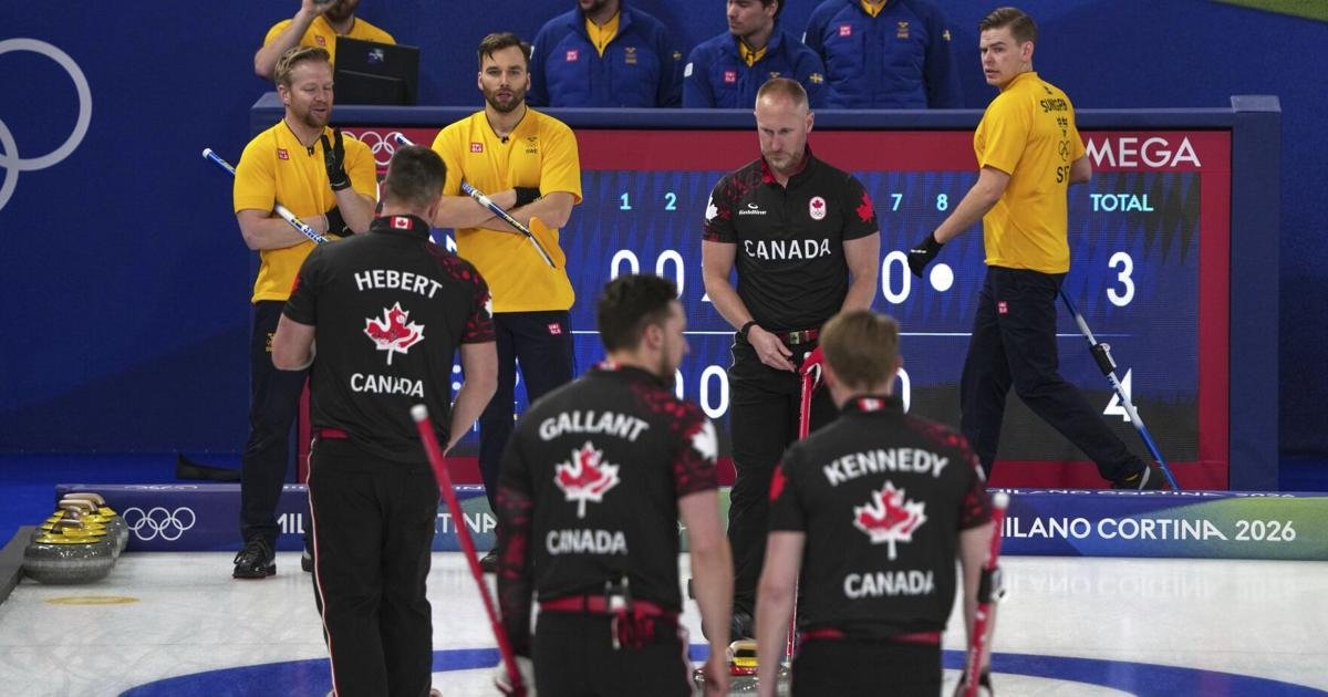 Canada and Sweden have heated argument at Olympic curling