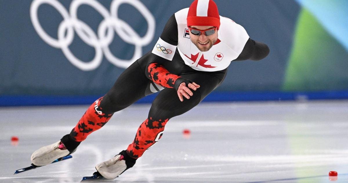 Canadian Laurent Dubreuil was the 'best of the mortals' in men's Olympic 500 metres. And he's just fine with that