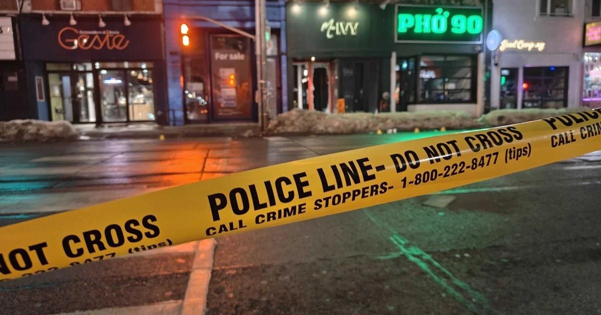 Queen Street West closed after drive-by shooting damages business