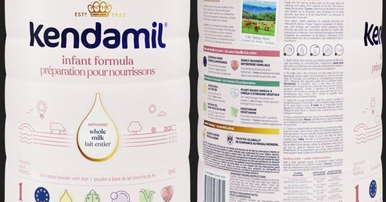 Infant formula sold at Costco Canada recalled by the CFIA