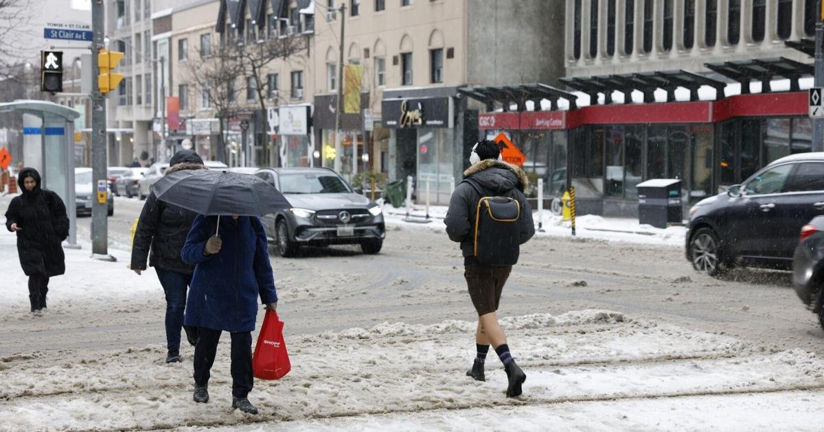 Special weather statement as Toronto faces up 10 cm of snow
