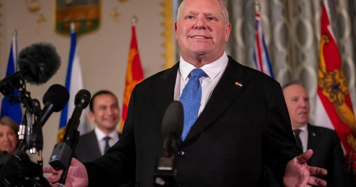 Doug Ford heading to U.S. to fight Donald Trump's tariffs