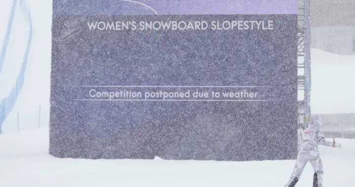 Poor weather disrupts Livigno Olympic schedule – National