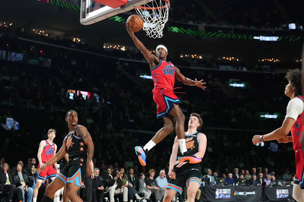 NBA Rising Stars: Team Vince triumphs behind 2 game-winners from Sixers rookie VJ Edgecombe