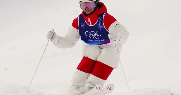 Canada’s Kingsbury wins silver in men’s moguls – National