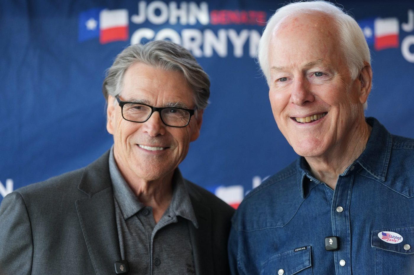 Trump heads to Texas, where 3 friends are battling it out in the Senate Republican primary