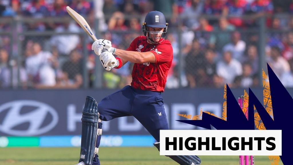 Men’s T20 World Cup Highlights: England narrowly beat Nepal in triller