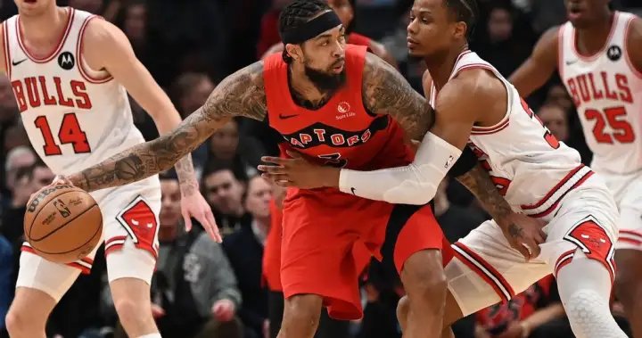 Ingram leads Raptors past Bulls 123-107
