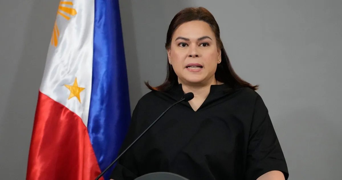 Philippine VP Sara Duterte announces run for president in 2028 | Politics News