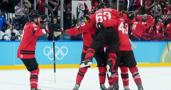 Canada beats Finland to advance to men’s gold medal hockey game – National