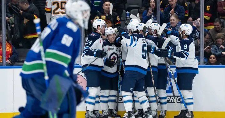 Perfetti’s first career OT goal lifts Winnipeg Jets past Vancouver 3-2 – Winnipeg