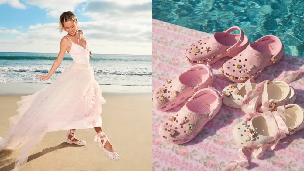 Crocs and LoveShackFancy Collaborate on Whimsical Clogs