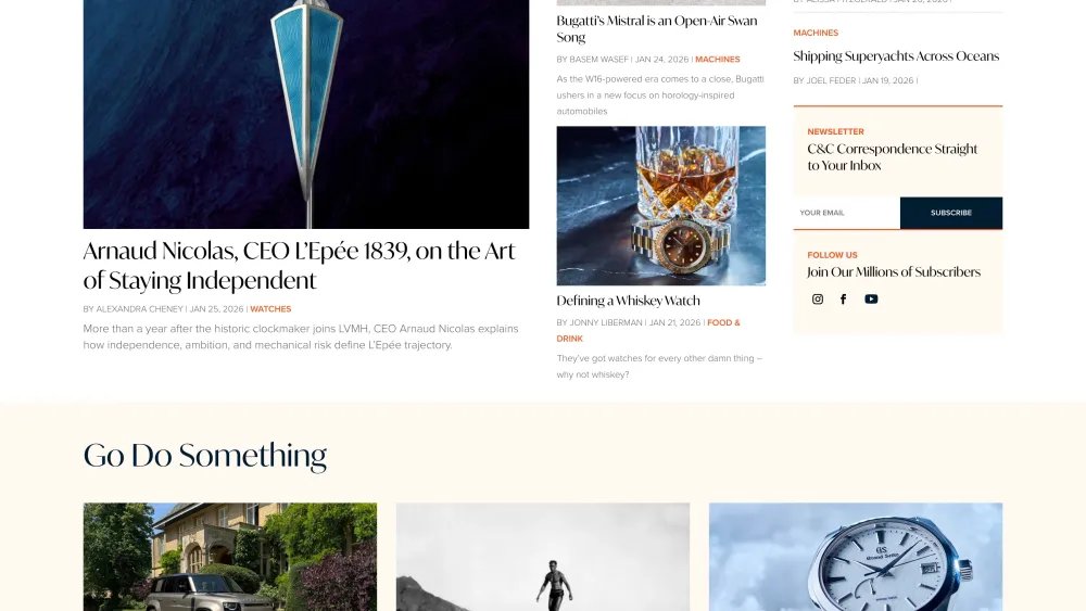 Crown & Caliber Evolves into a Digital Luxury Magazine