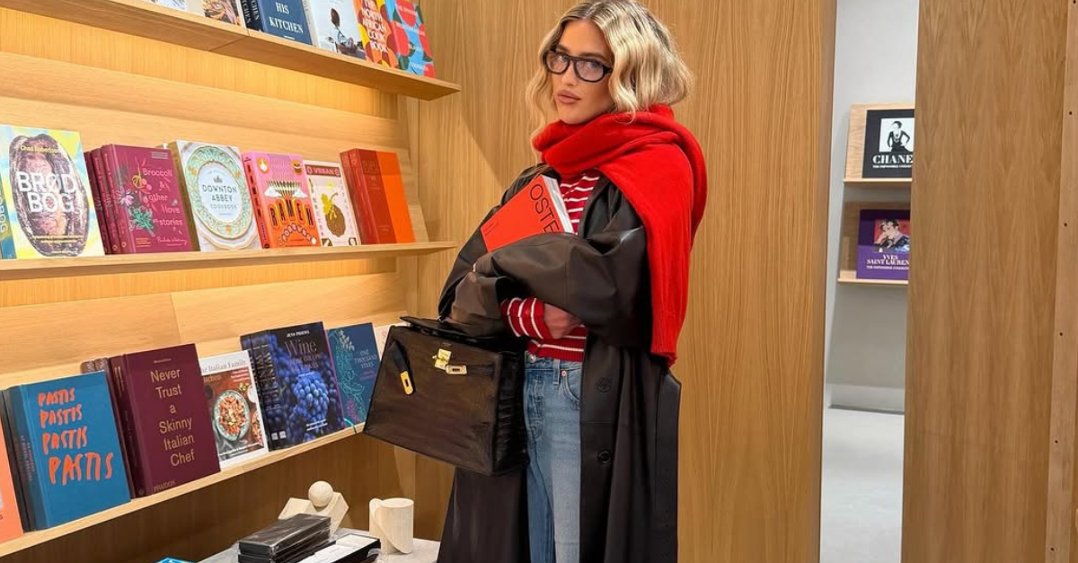 It Girls Are Wearing Leather Trench Coats With Jeans This Spring