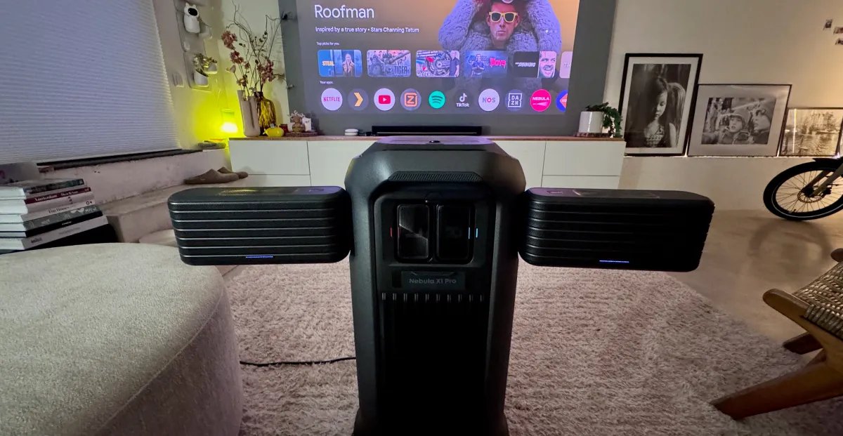 Anker’s powerful home theater on wheels is pure chaos