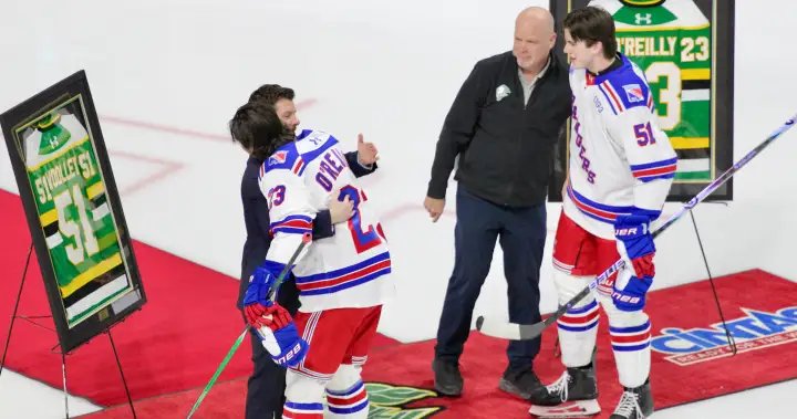 London Knights’ 3rd period comeback earns a point in 4-3 OT loss to Kitchener Rangers – London