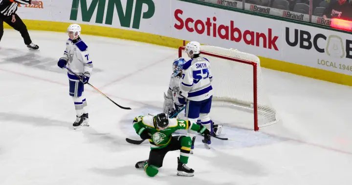 Big first period helps London Knights knock off Sudbury Wolves 4-2 – London