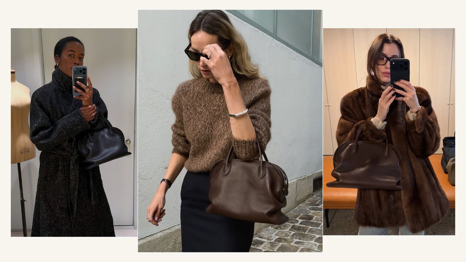 The Row’s Quiet Luxury Agnes Bag Is Officially Back In Stock