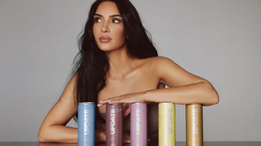 Energy Drink Brand Update Names Kim Kardashian Cofounder