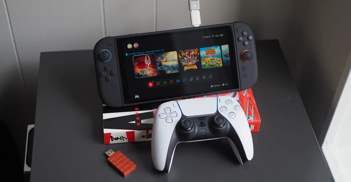 GuliKit’s tiny dongle lets you connect a PS5 controller to your Switch 2