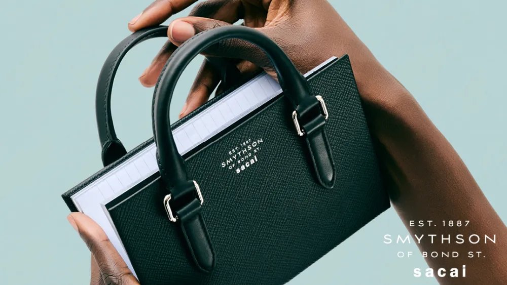 Sacai, Smythson Create Sweet, Shrunken Versions of Leather Briefcases