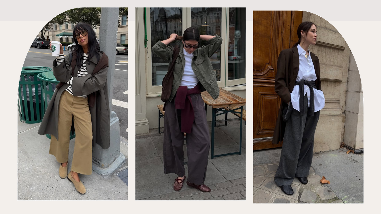 Wide Leg Trousers and Ballet Flats Outfits 2026