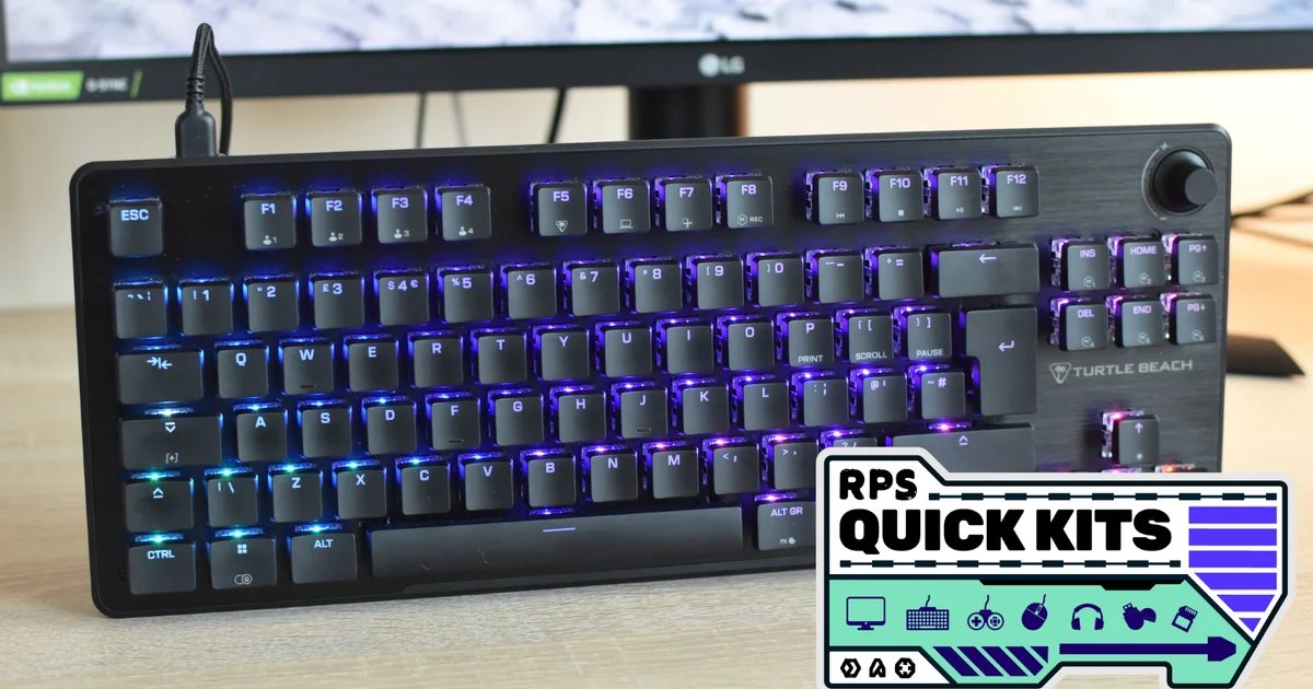 Turtle Beach Vulcan II TKL gaming keyboard review