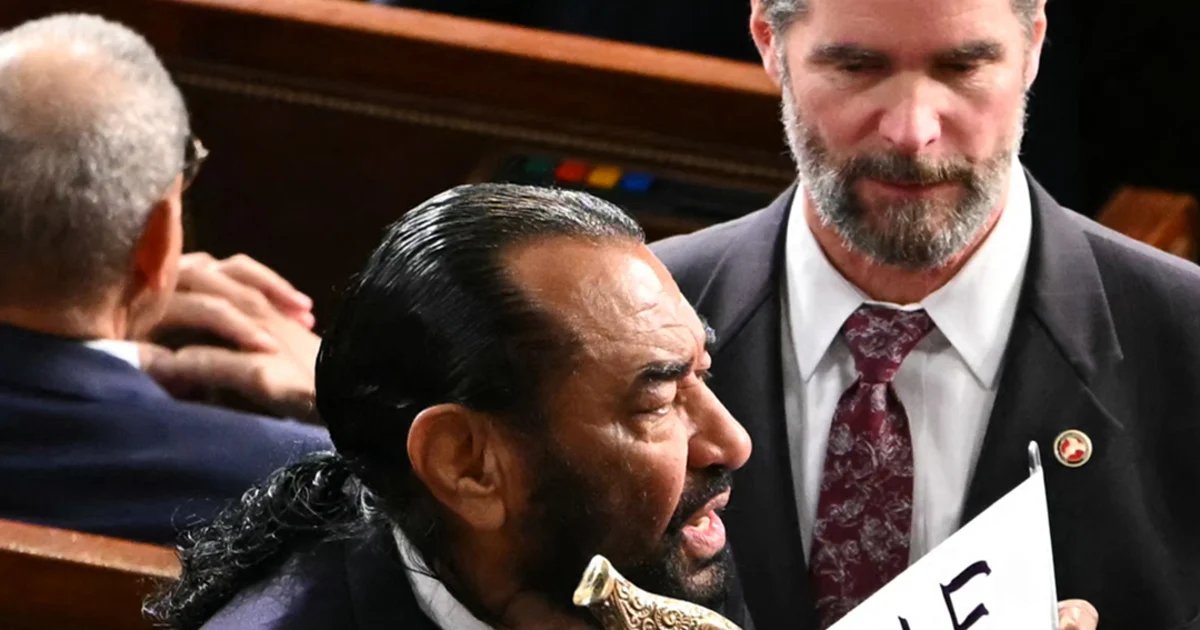 Rep. Al Green explains ‘Black people aren’t apes’ sign